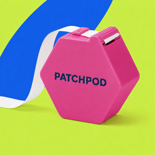 Portable Pull-and-Take Pimple Patch Pod